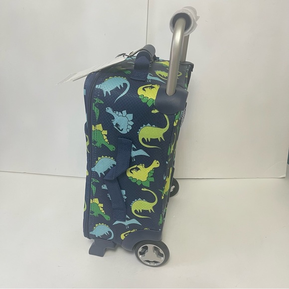 New Kids Small Carry On Luggage Bag- Perfect 4 Sleep Overs Dinosaur Theme - New! - Picture 13 of 16